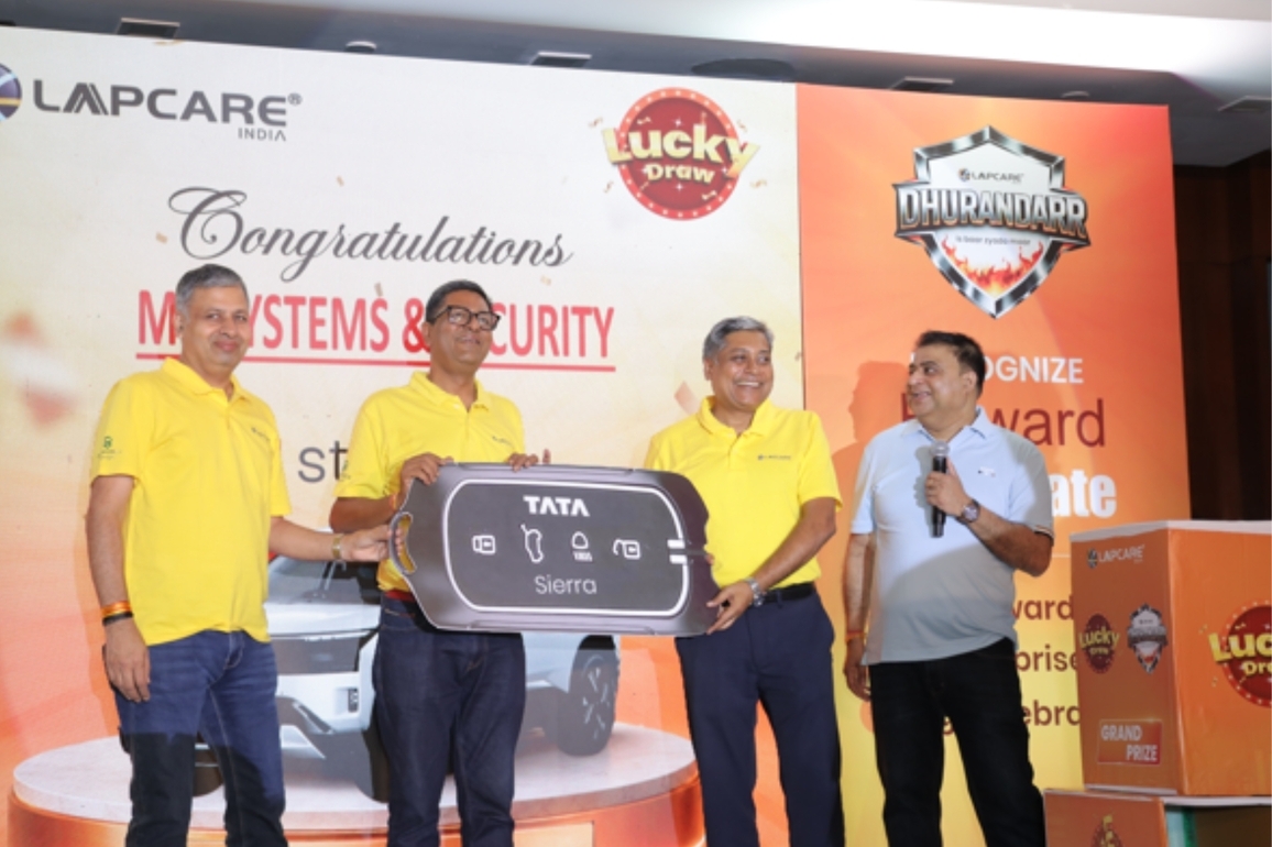 Lapcare Celebrates Partner Success at DHURANDARR 2026 Mega Lucky Draw Event in New Delhi