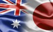 File photo: a CGI render of the Oz and Japanese flags 