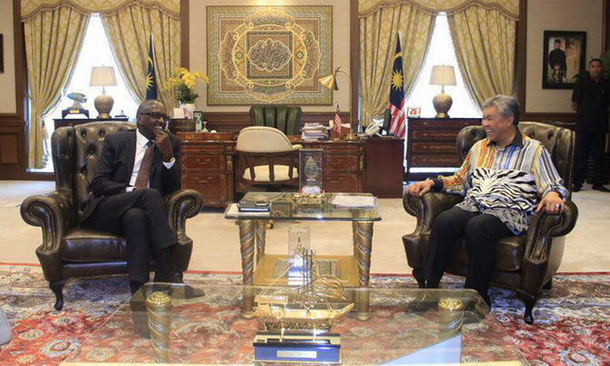 Tumukunde, Malaysian PM discuss child trafficking Tumukunde, Malaysian PM discuss child trafficking