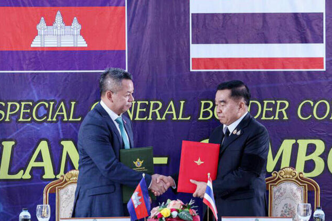 Thailand and Cambodia agree to 'immediate' ceasefire