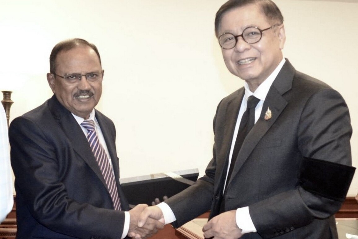 NSA Doval, Thai Foreign Minister Phuangketkeow discuss maritime security, threats of online scams