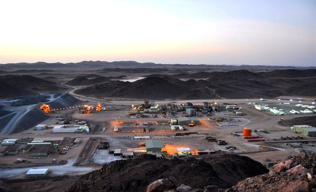 Mina de cobre Jabal Sayid, parceria da Ma'aden com a Barrick