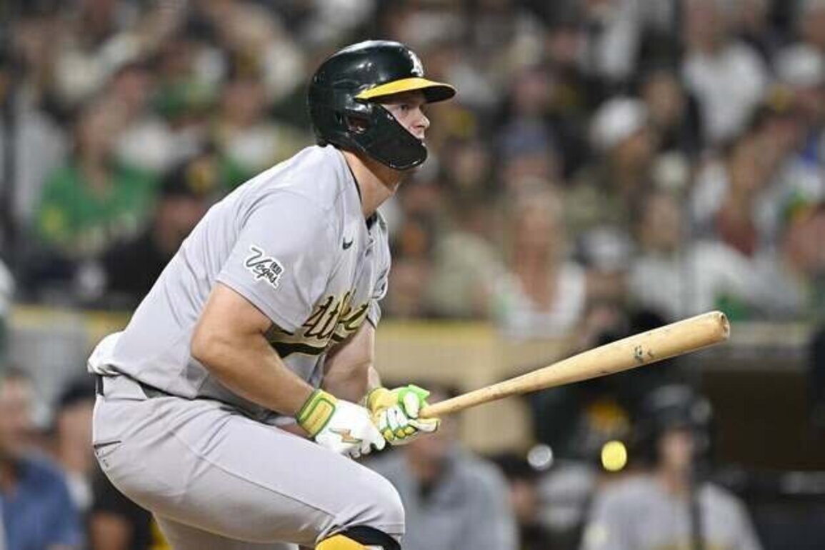 Nick Kurtz strives to match A's record in meeting vs. Mariners