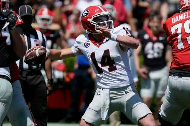 Gunner Stockton finally gets full-time chance to lead Georgia