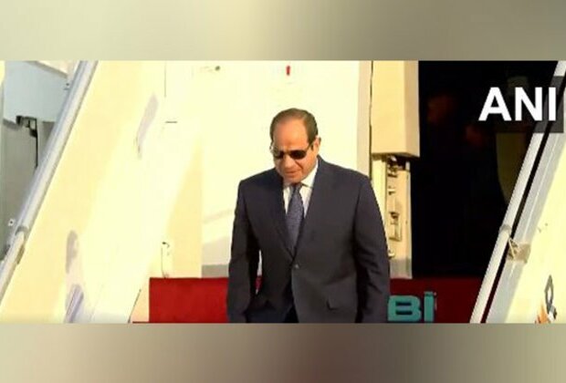 G20 summit: Egypt President El-Sisi arrives in India to a rousing welcome