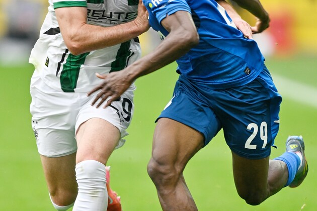 (SP)GERMANY-MOENCHENGLADBACH-FOOTBALL-BUNDESLIGA-MOENCHENGLADBACH VS HOFFENHEIM