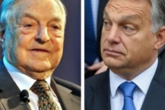 Pro-Orban Magazine Lists Partners of Soros