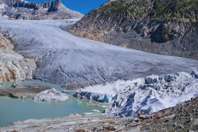 Swiss Alps Hit Glacier Melt Threshold Alarmingly Early