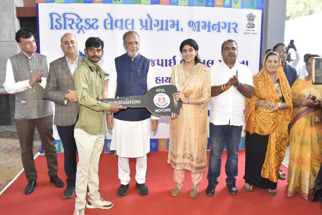 Vibrant Gujarat regional conference's district-level programme organised in Jamnagar under Minister Modhwadia's chairmanship