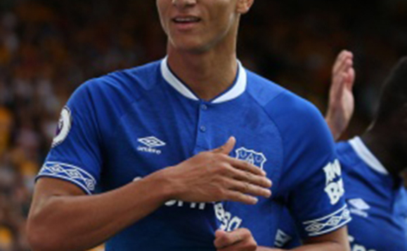 Richarlison omuteebi wa Everton. Richarlison omuteebi wa Everton.