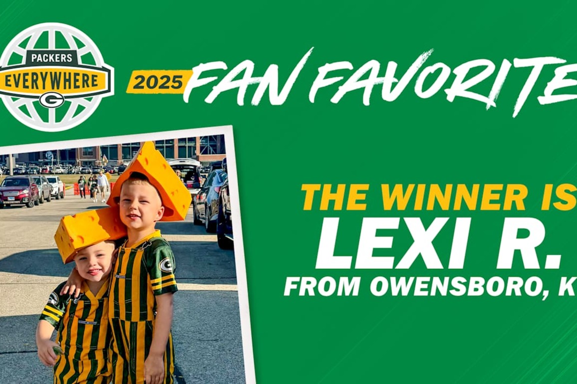 Packers Fan Favorite Contest winner chosen