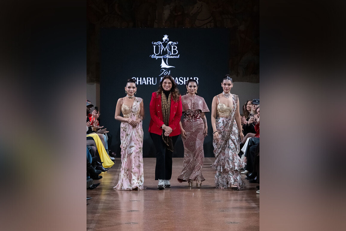 India's Fashion Tsunami! Charu Parashar & Urmimala Baruah's UMB Pageants Queens SLAY Paris-Milan Weeks with 'Begum Noir' - Proud Global Couture Conquest!