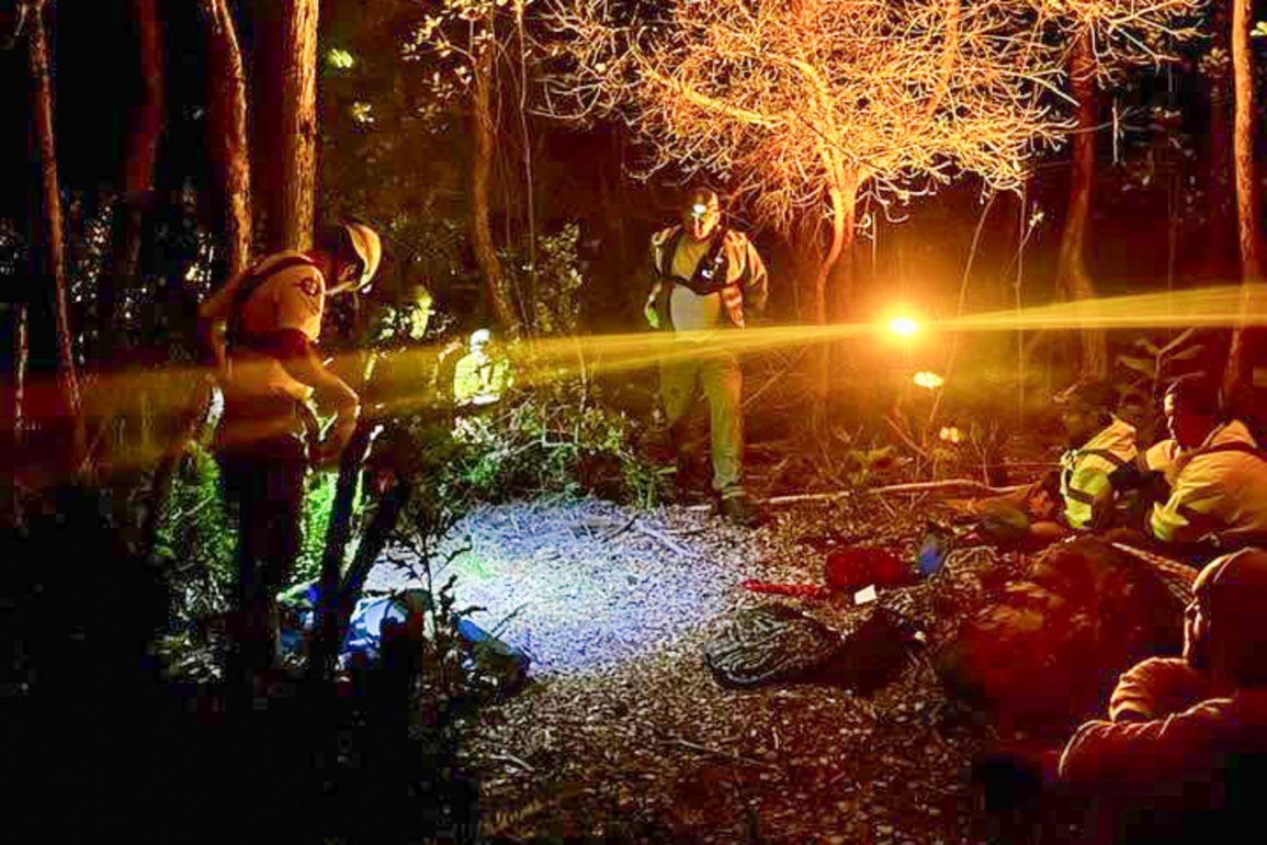 Visitor from Boston rescued after falling off steep cliff to get better view of erupting Klauea