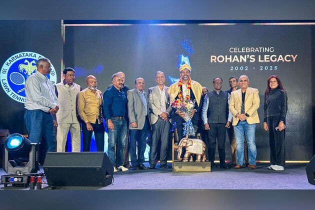 KSLTA celebrates the legacy of Rohan Bopanna at a felicitation event in Bengaluru