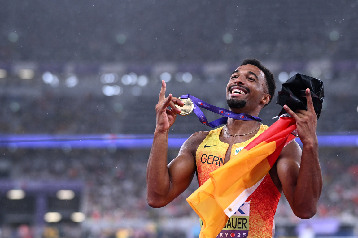 (SP)JAPAN-TOKYO-ATHLETICS-WORLD ATHLETICS CHAMPIONSHIPS-MEN'S DECATHLON