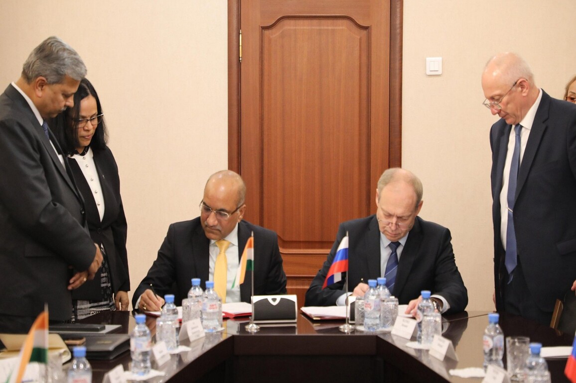 23rd Working Group meeting of India, Russia inter-governmental commission held in Moscow