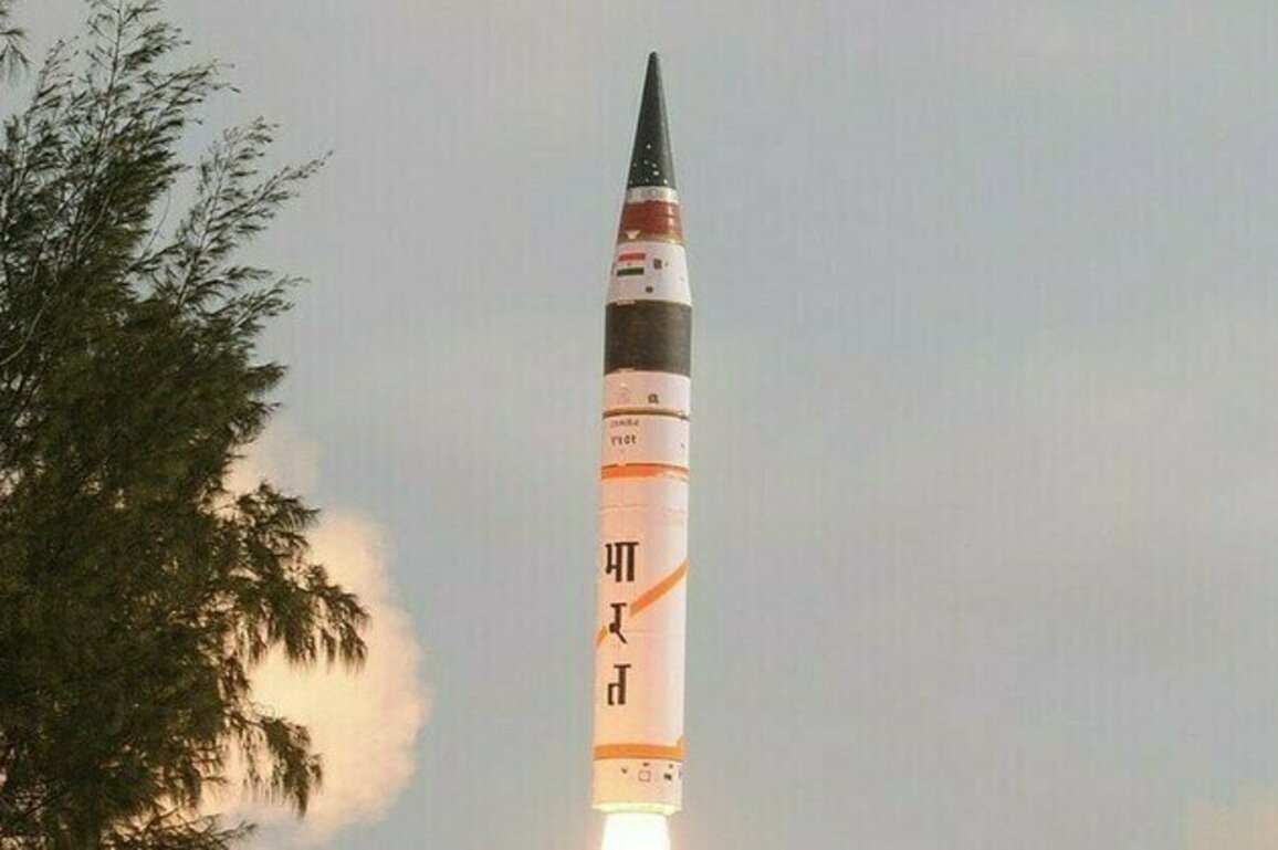 India test-fires new nuclear-capable missile 