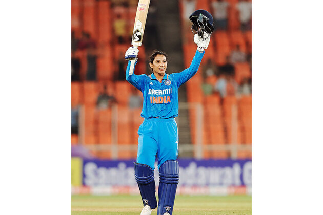 Smriti Mandhana breaks Rohit Sharma's record to become India's leading run-scorer in T20Is