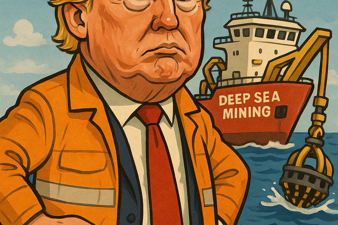 The US will expediate deep sea mining permits.
