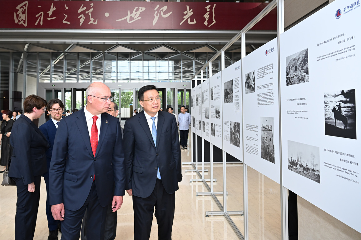 CHINA-BEIJING-XINHUA-TASS-VICTORY IN WORLD ANTI-FASCIST WAR-80TH ANNIVERSARY-PHOTO EXHIBITION (CN)