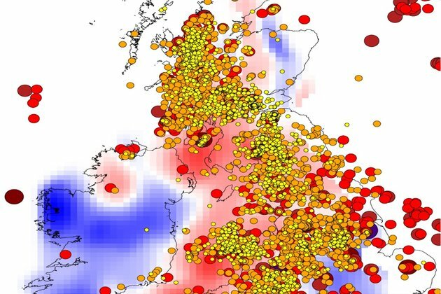 Why earthquakes happen all the time in Britain but not in Ireland