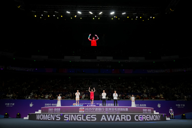 (SP)CHINA-NINGBO-BADMINTON-ASIA CHAMPIONSHIPS 2025-WOMEN'S SINGLES-FINAL (CN)