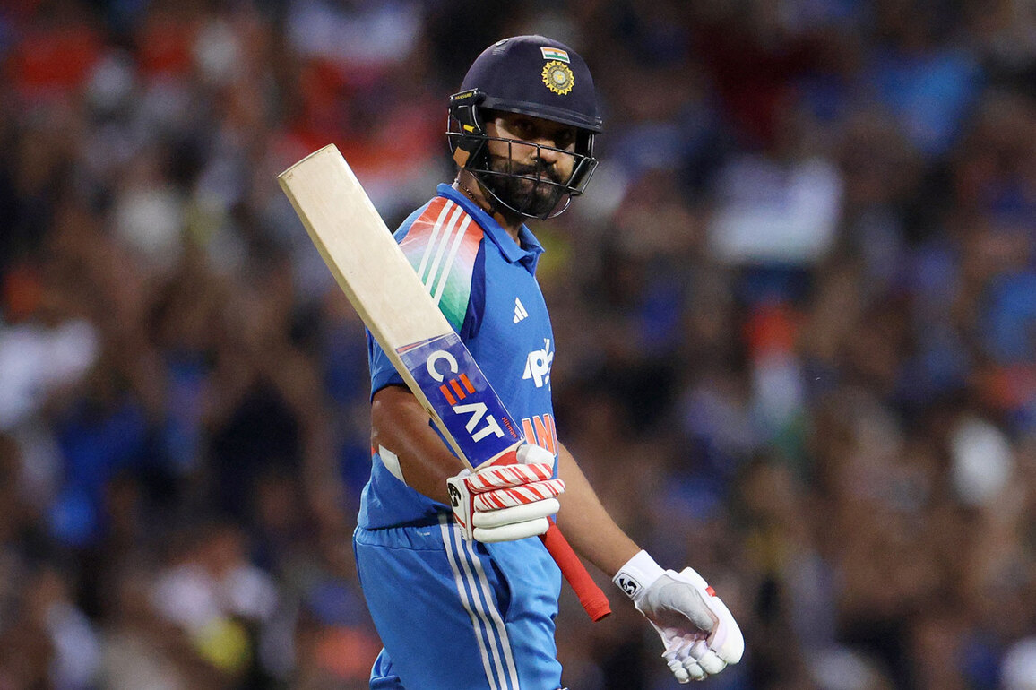 Rohit Sharma receives 'Impact Player of the Series' award following Sydney ODI ton