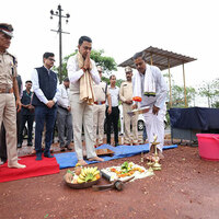 Goa CM Pramod Sawant lays foundation for IOCL Pump, inuagurates projects in Colvale Jail