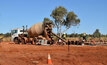 Construction work at the Gruyere gold project near Laverton.