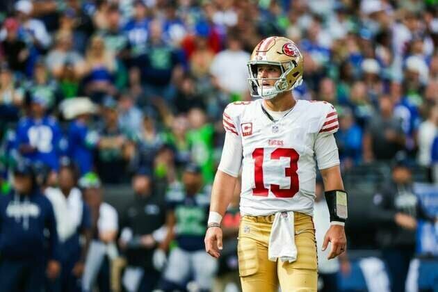 49ers downgrade Brock Purdy, Jauan Jennings to out vs. Cardinals