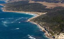  Site of the proposed Oakajee port, near Geraldton, WA