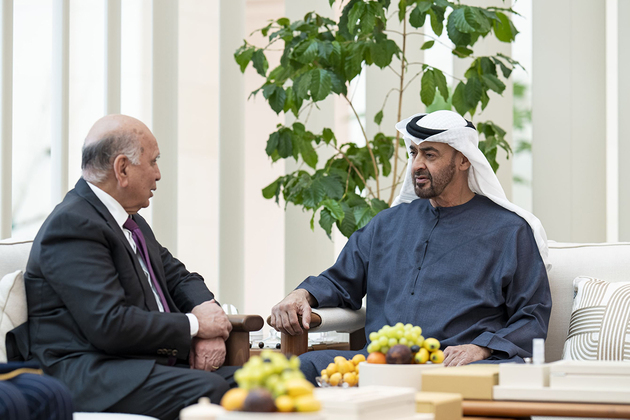 UAE President receives Iraqi Foreign Minister