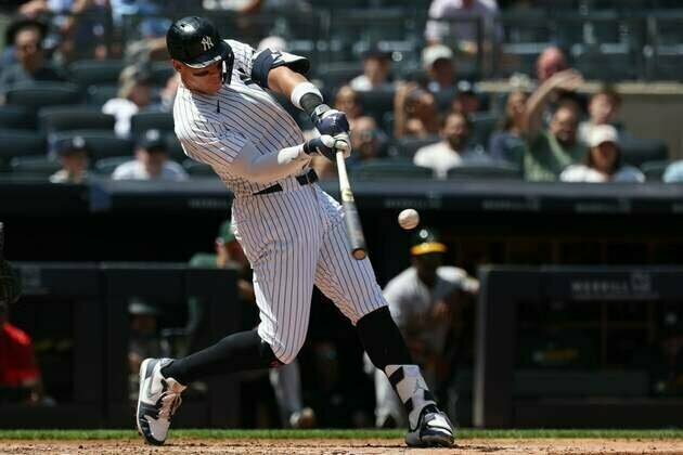 Aaron Judge, Jazz Chisholm drive in 4 apiece as Yankees bash A's