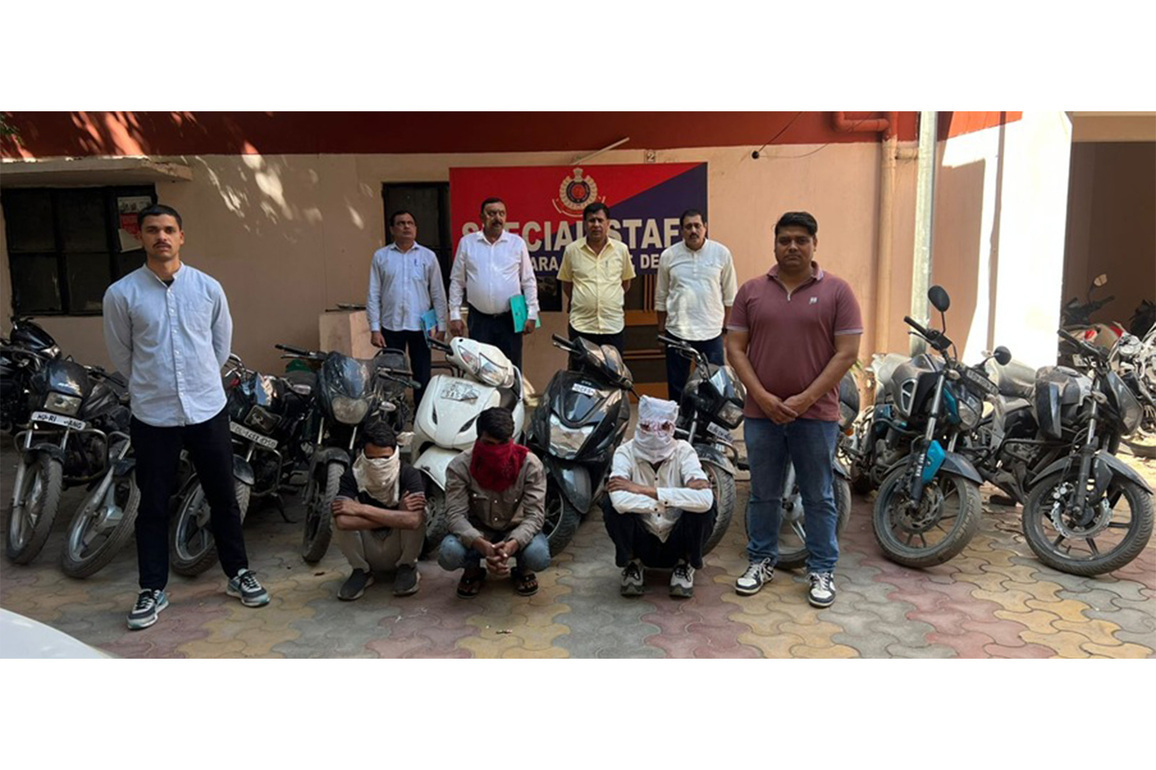 Delhi: Three auto-lifters arrested; ten stolen vehicles recovered by Special Staff, Shahdara