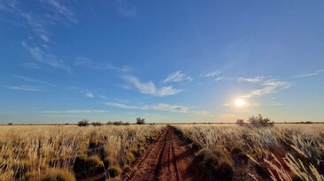 The Aileron access track