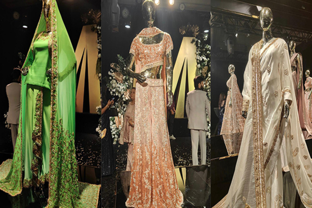 Kajol's green lehenga from 'DDLJ' to Kareena's sharara in 'K3G', Aishwarya's Cannes saree: Manish Malhotra showcases his iconic outfits at India Couture Week in Delhi