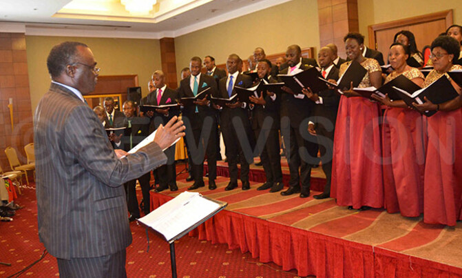 Justice Dollo praises Christ the King Church choir Justice Dollo praises Christ the King Church choir