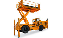 Putzmeister's Minelift 4 scissor lift platform