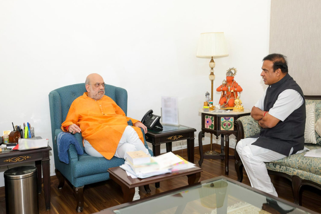 Assam CM Sarma briefs Union Home Minister Shah on state's welfare initiatives