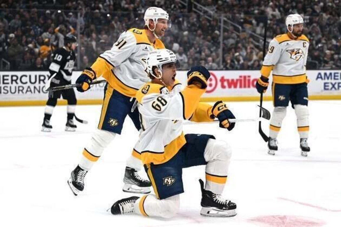 Predators give up big lead, then edge Kings in shootout