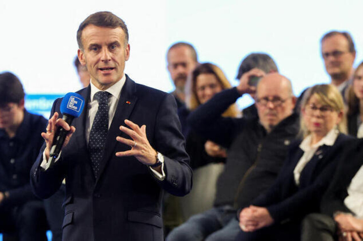 Macron takes on French Murdoch in battle against disinformation