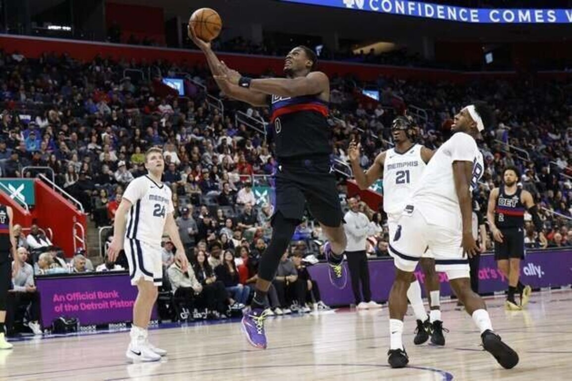 Jalen Duren's monster day gets Pistons past Grizzlies
