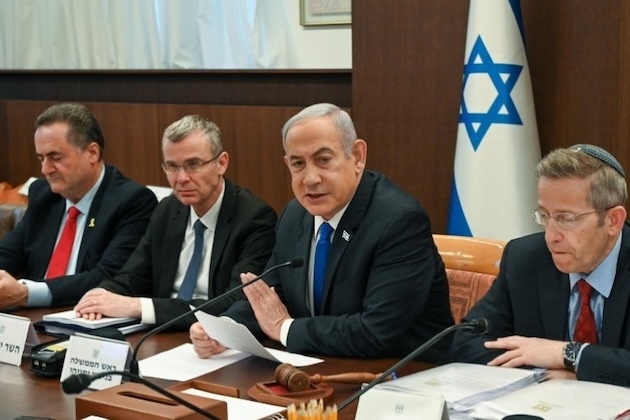 'No Palestinian state west of Jordan River,' vows Netanyahu