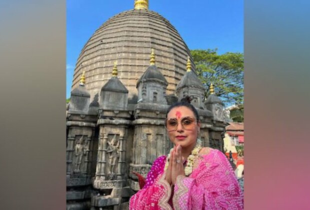 Rani Mukerji seeks blessings at Kamakhya Temple in Assam