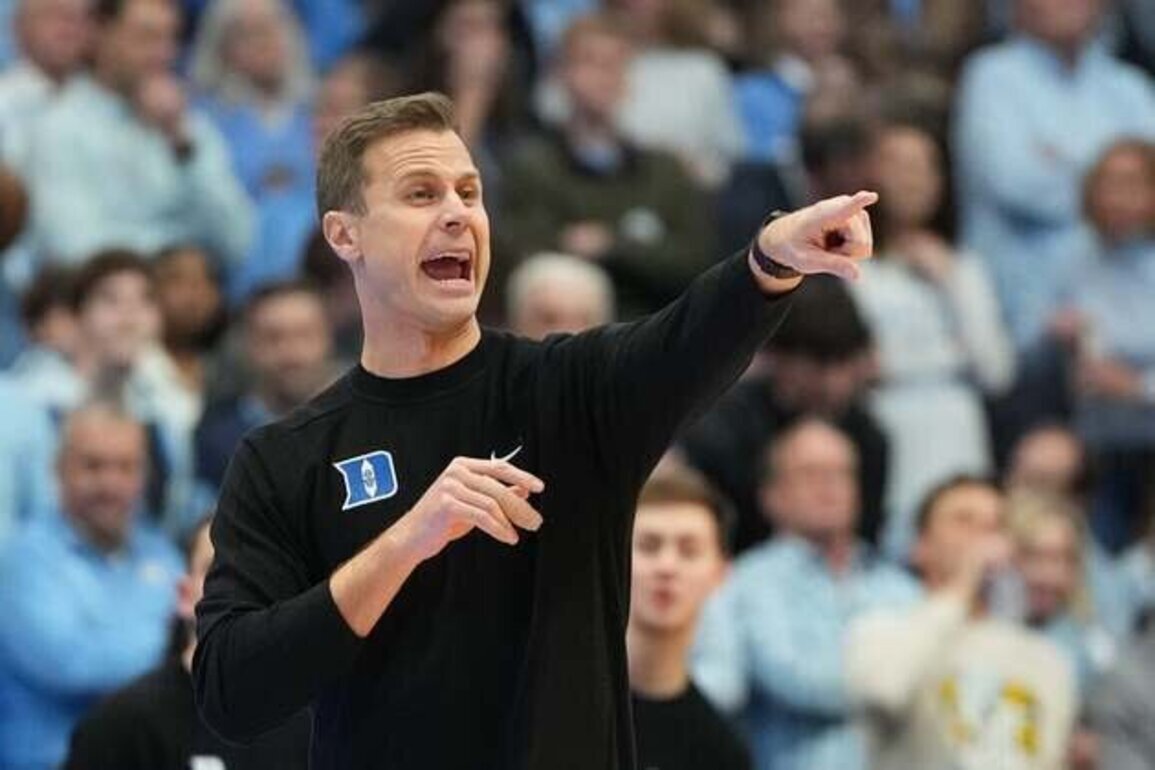 Jon Scheyer: Duke staffer 'fine' after being trampled in UNC court storm