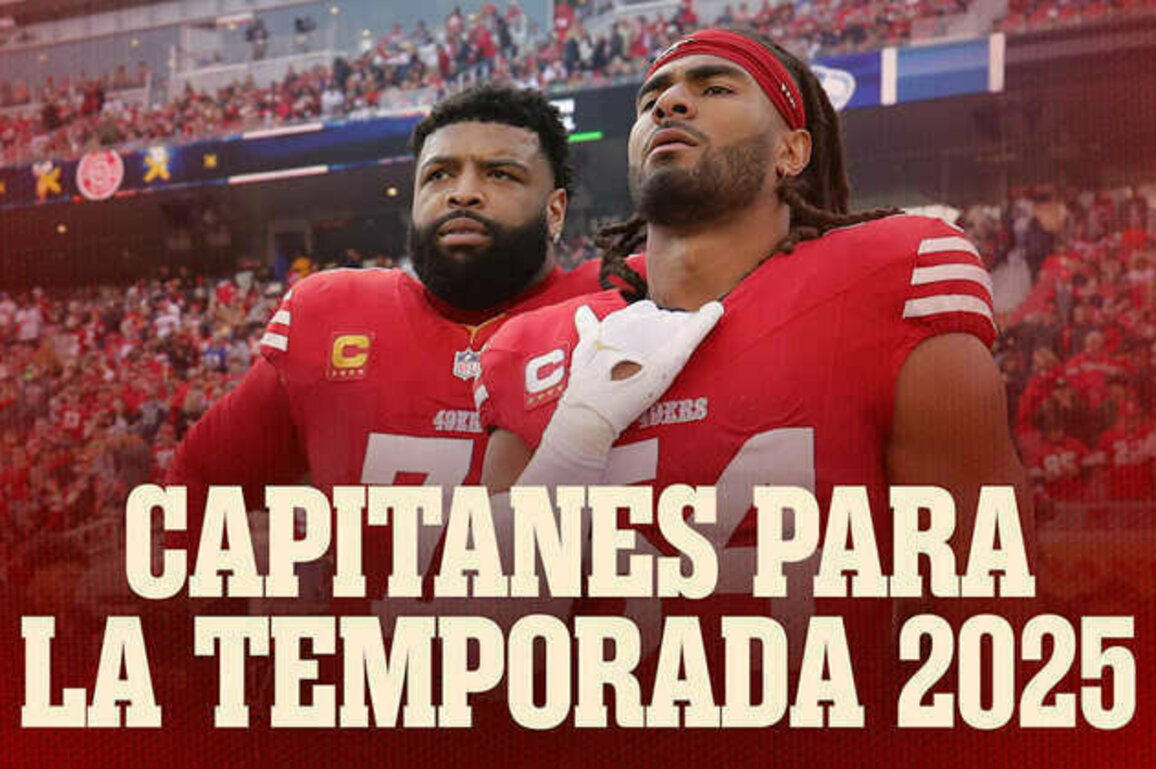 Los 49ers Eligen a sus Capitanes Para la Temporada 2025