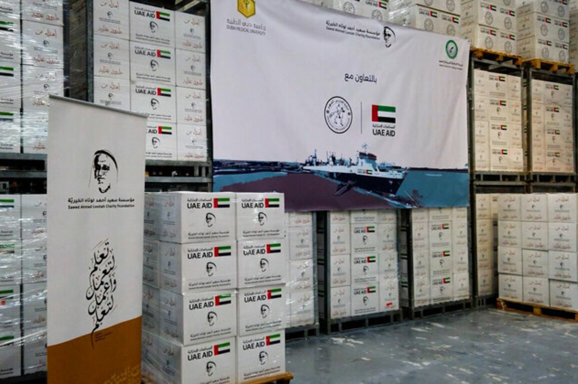 Dubai Medical University students implement volunteer drive for Gaza within Operation Chivalrous Knight 3