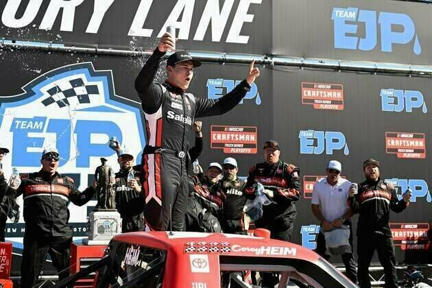 Corey Heim wins record-tying ninth Truck Series race of 2025
