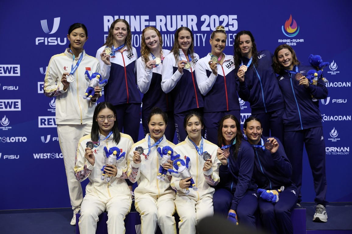 (SP)GERMANY-BERLIN-RHINE-RUHR 2025-FISU WORLD UNIVERSITY GAMES-SWIMMING