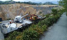 Drilling at Martha in NZ